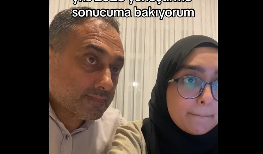 Kızının YKS sonucunu öğrenen baba gözyaşlarını tutamadı