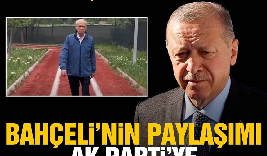 MHP lideri Devlet Bahçeli'nin paylaşımında gönderme Cumhur İttifakı'na mı?