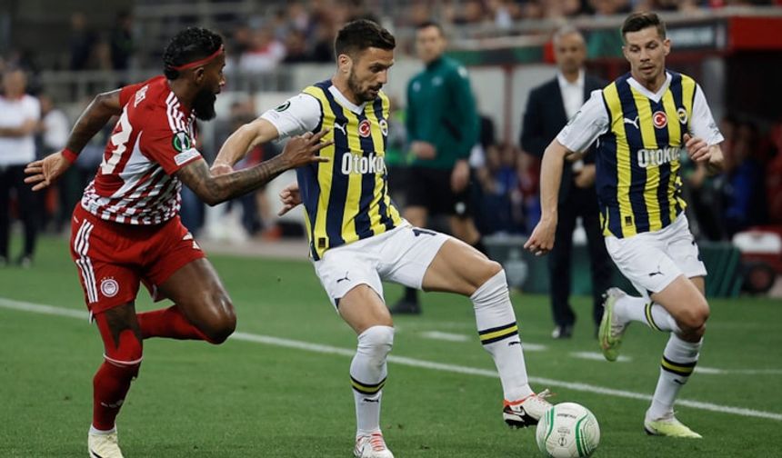 Fenerbahçe - Olympiacos maçının ilk 11’leri belli oldu