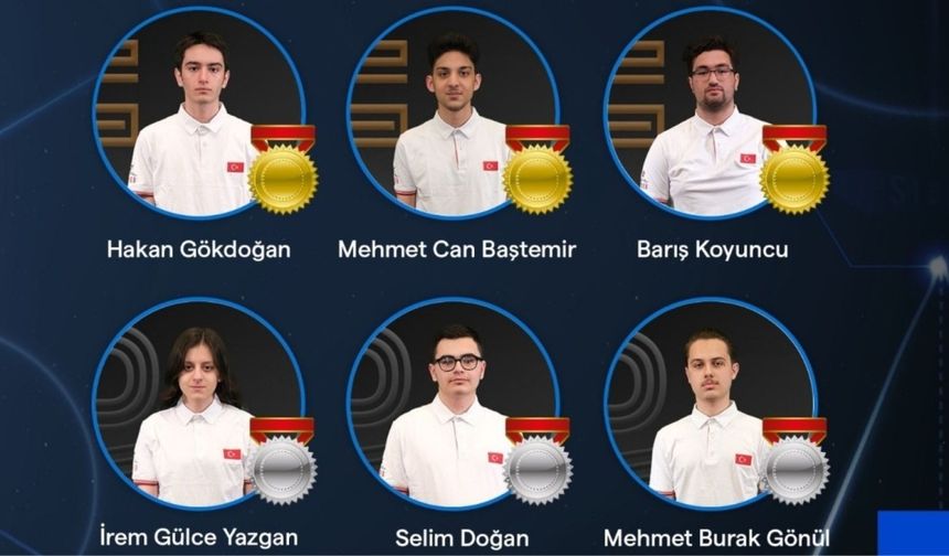 41'inci Balkan Matematik Olimpiyatı'nda Türkiye Birinci