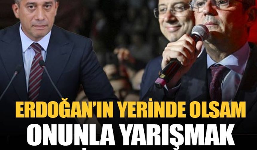 Bomba iddia! Erdoğan'ın yerinde olsam Özgür Özel'le yarışmak istemem