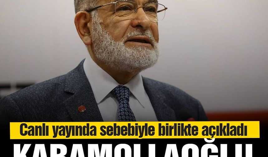 Temel Karamollaoğlu, Saadet Partisi Genel Başkanlığını bırakıyor!