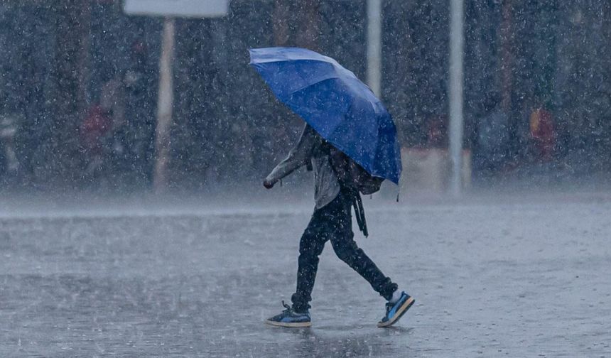 Meteoroloji raporu: Birçok bölgede kuvvetli sağanak uyarısı