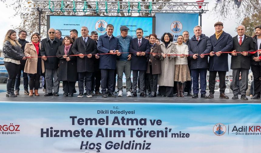 Başkan Tugay müjdeledi: Dikili’ye otogar, kanalizasyon ve arıtma tesisi geliyor