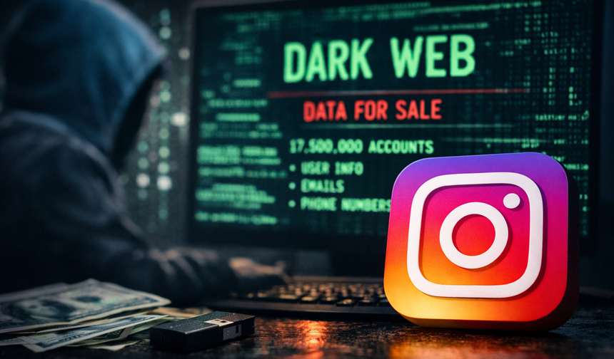 Instagram verileri darkwebe sızdı: 17,5 milyon kullanıcısı risk altında