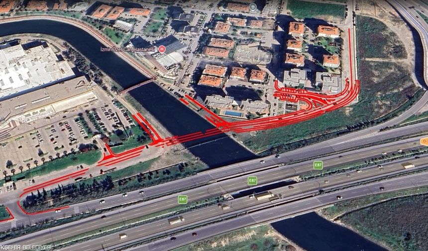 Çiğli trafiğini rahatlatacak proje başladı: 3 kilometrelik yol 100 metreye inecek