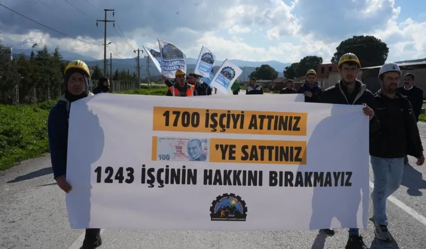 Kınık’ta 1243 madenci 10 gündür direniyor: “Hisseyi devret, Kınık’ı terk et” çağrısı