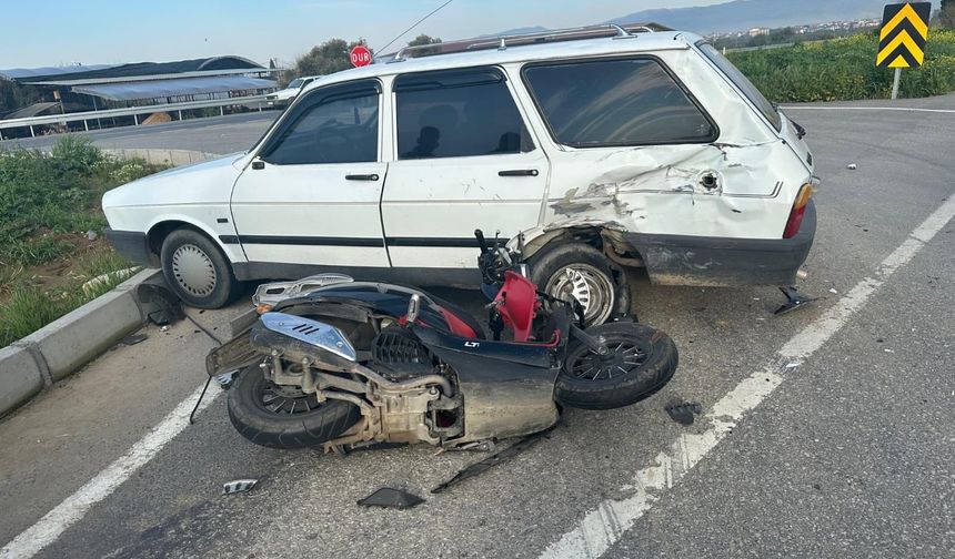 Ödemiş’te otomobil ile motosiklet çarpıştı: 24 yaşındaki genç kurtarılamadı