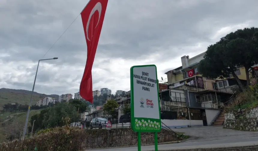 Şehit Binbaşı İbrahim Bolat’ın adı Çiğli’de ölümsüzleştirildi