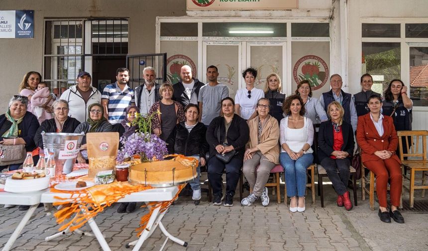 Şekersiz gazozun adresi Çamlı’ya İzmir Büyükşehir'den yeni destek