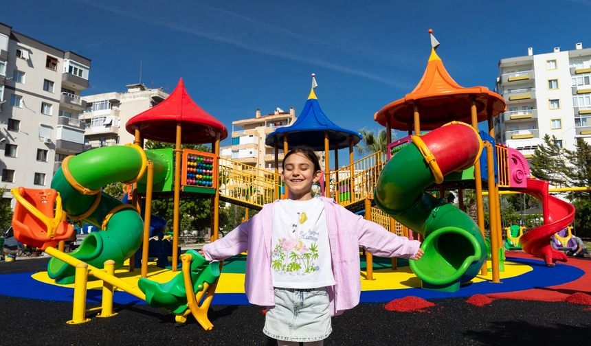Narlıdere’de çocuk parkları baştan yenileniyor
