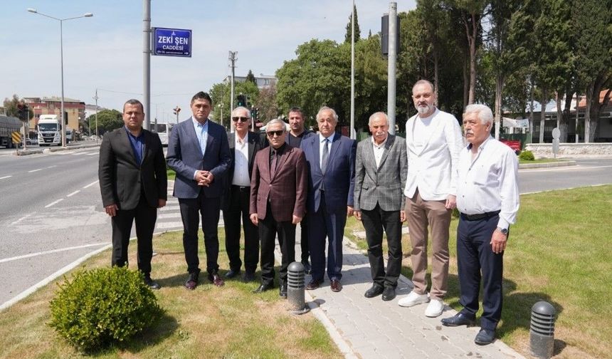 Şakran’da eski başkanlara vefa: İsimleri caddelerde yaşayacak