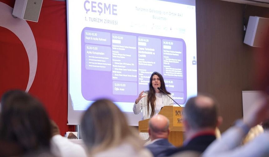 Çeşme için dört mevsim turizm hedefi: Yeni yol haritası konuşuldu