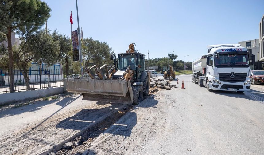 Sarnıç’ta eskiyen hatlar yenileniyor, su sorunu çözüme kavuşuyor
