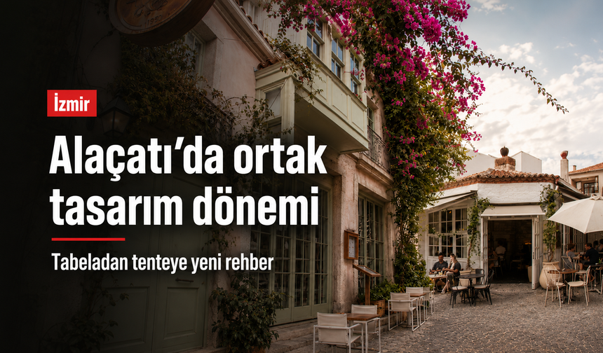 Alaçatı’nın tarihi dokusu için yeni rehber devrede: Görsel kirliliğe karşı ortak estetik adımı