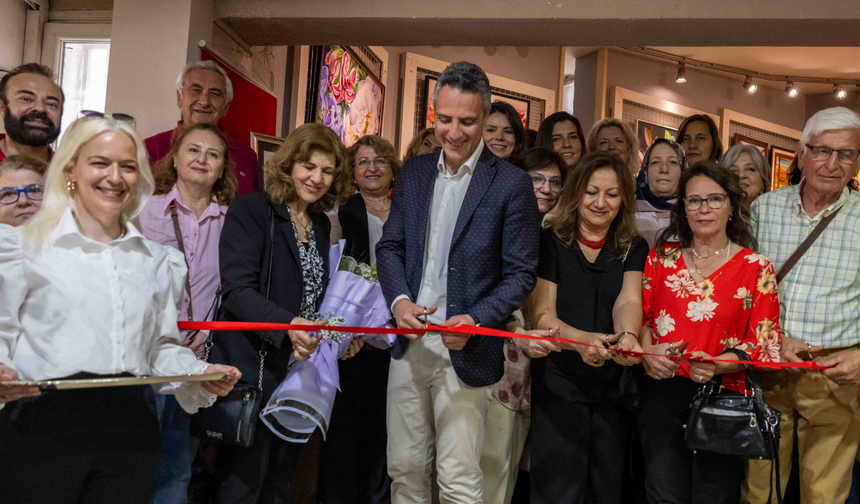 Bornova’da sanat dolu buluşma: 120 eser sergiye çıktı