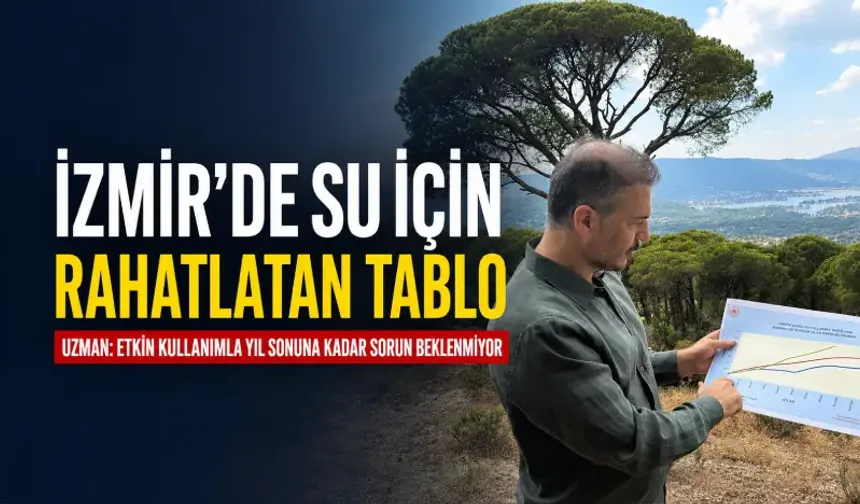 İzmir'in barajları için önemli açıklama: Rezervlerdeki su kente ne kadar yetecek!