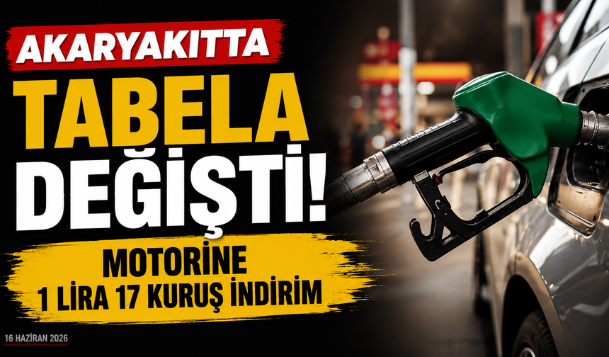 Motorine indirim pompa fiyatlarına yansıdı: İzmir’de motorin 66 lira 64 kuruşa indi