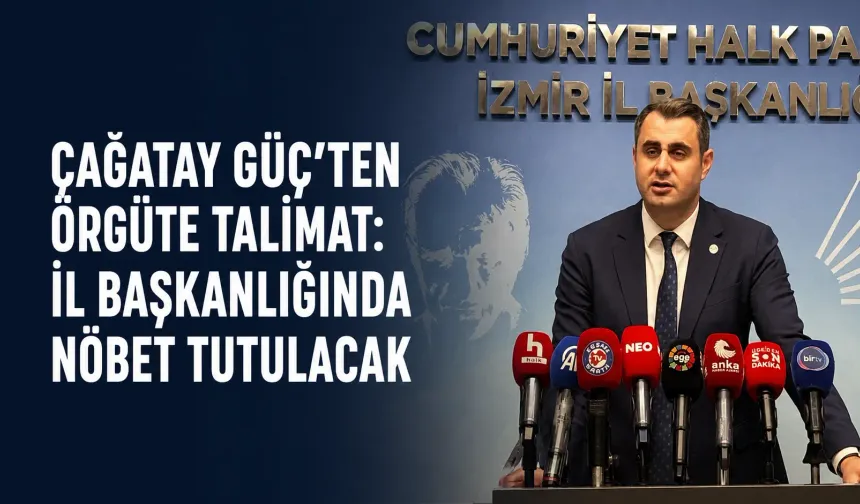 Çağatay Güç’ten örgüte talimat: İl başkanlığında nöbet tutulacak