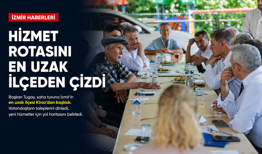 Büyükşehir’in Küçük Menderes turu Kiraz’dan başladı