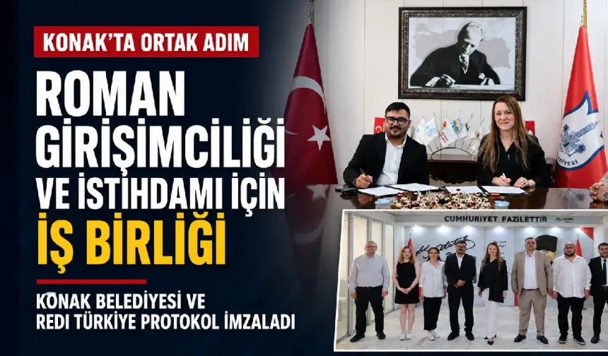 Roman girişimciler için Konak’ta yeni dönem: Girişimcilik ve kariyer desteği başlıyor