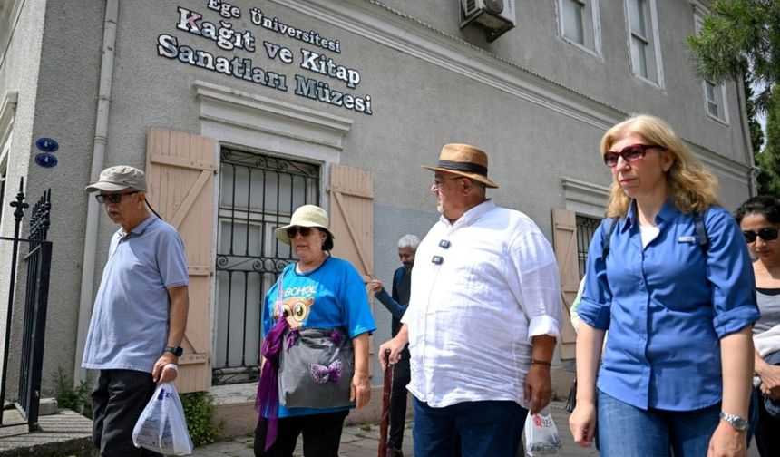 Bornova’nın tarihi mirası yürüyüşlerle tanıtıldı: Yeşilova’dan Dramalılar Köşkü’ne kültür rotası