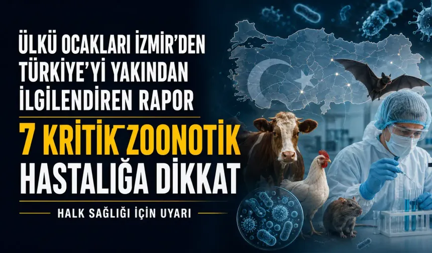Ülkü Ocakları İzmir’den Türkiye’yi yakından ilgilendiren rapor: 7 kritik zoonotik hastalığa dikkat!