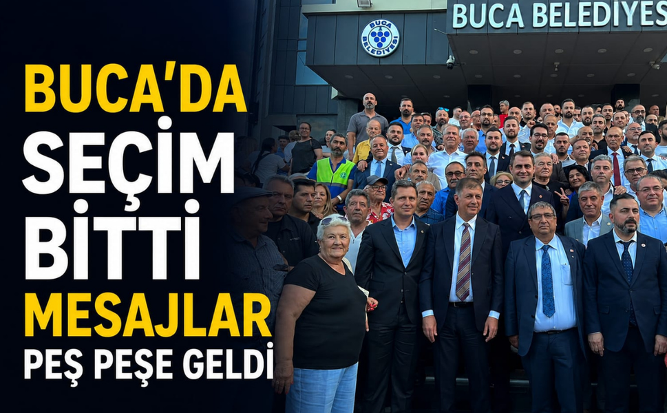 Buca'da seçim bitti, mesajlar peş peşe geldi!