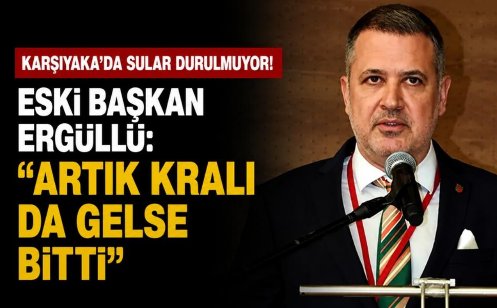 Karşıyaka’da sular durulmuyor... Eski Başkan Ergüllü: Artık kralı da gelse bitti