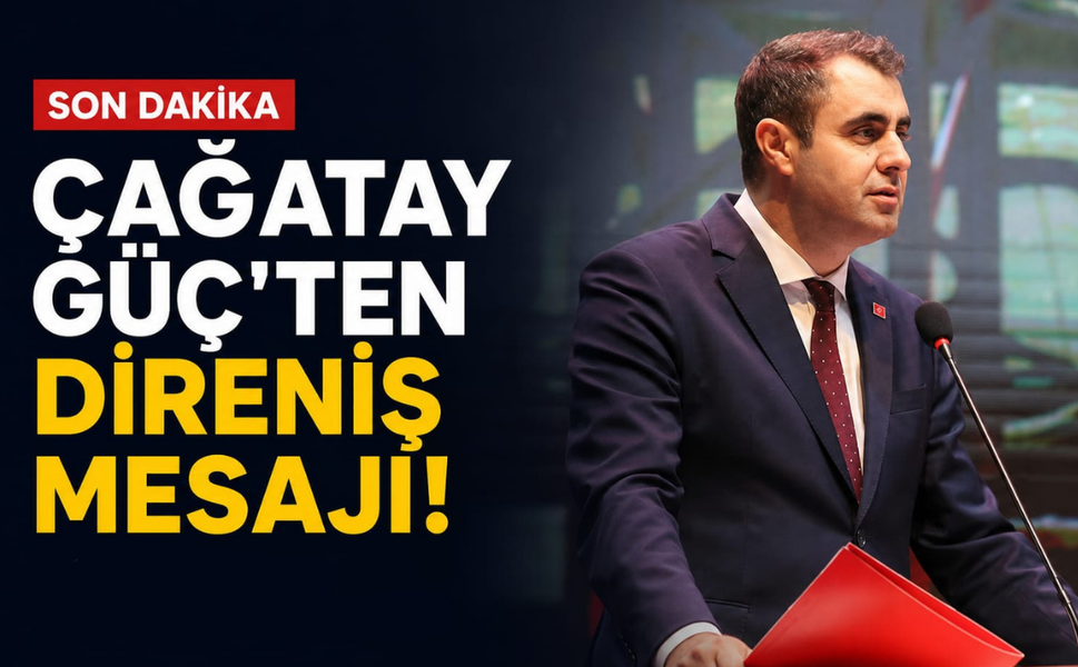 Çağatay Güç'ten direniş mesajı!