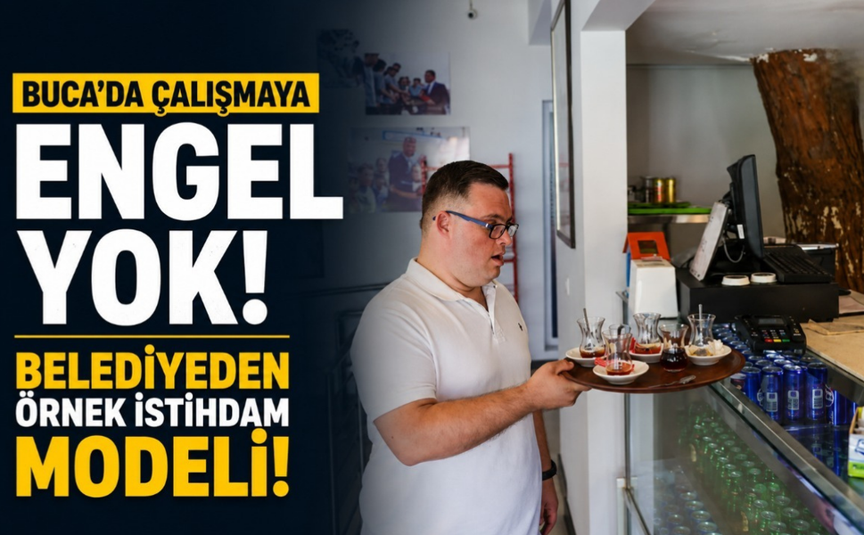Buca'da çalışmaya engel yok... Belediyeden örnek istihdam modeli!