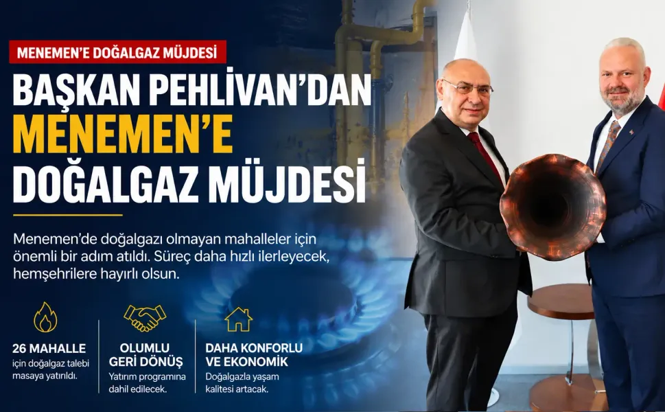 Başkan Pehlivan duyurdu: Doğalgaz bekleyen mahallelerde çalışmalar hızlandı