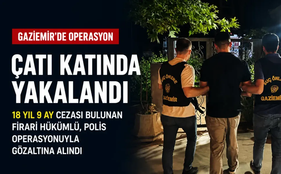 Zehir tacirini polis takibe aldı, çatı katında kıskıvrak yakaladı