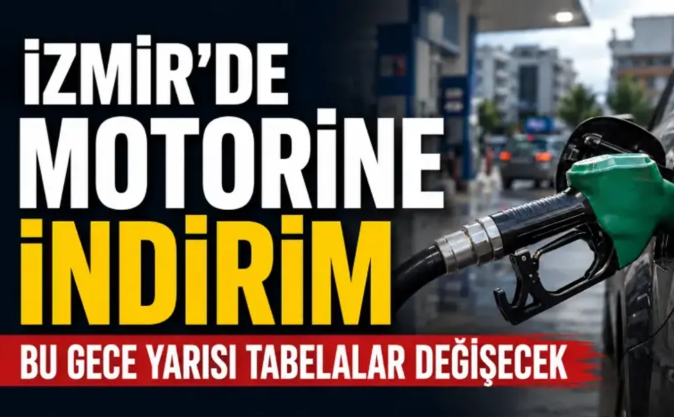 İzmir’de motorine indirim bekleniyor: Tabelalar bu akşam değişecek