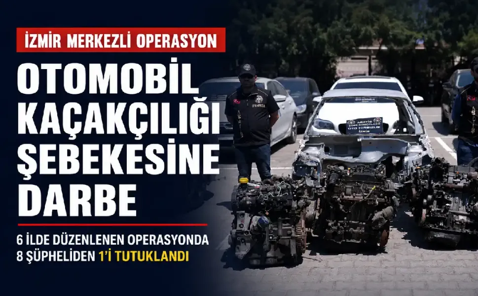 İzmir merkezli kaçakçılık operasyonunda bir şüpheli tutuklandı