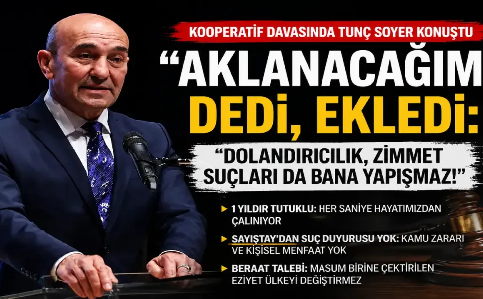 Kooperatif davasında Soyer’den sert savunma: Kamu zararı yok, bu suçlar bana yapışmaz
