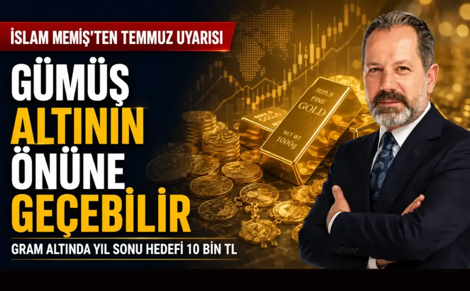 Altın ve gümüşte kritik dönem: İslam Memiş gram altın için yıl sonu hedefini açıkladı
