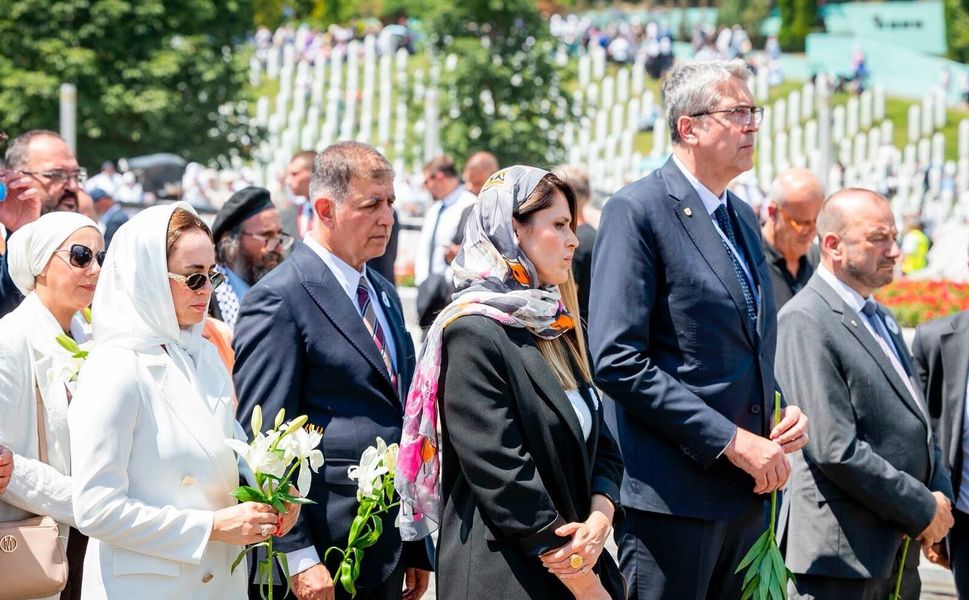 Başkan Tugay, Srebrenica Katliamı’nı anma törenlerine katıldı