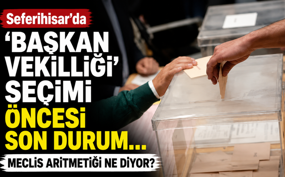 Seferihisar'da 'başkan vekilliği' seçimi öncesi son durum... Meclis aritmetiği ne diyor?