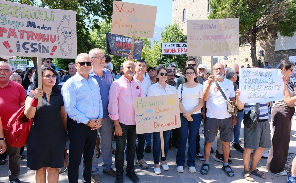 Kemalpaşa’da köylülerden maden projesine karşı su ve yaşam nöbeti başladı