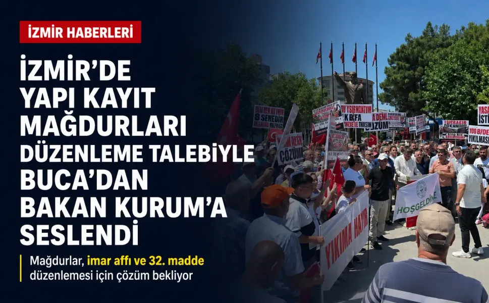 İzmir’de hobi bahçesi mağdurları Buca’dan Bakan Kurum’a seslendi
