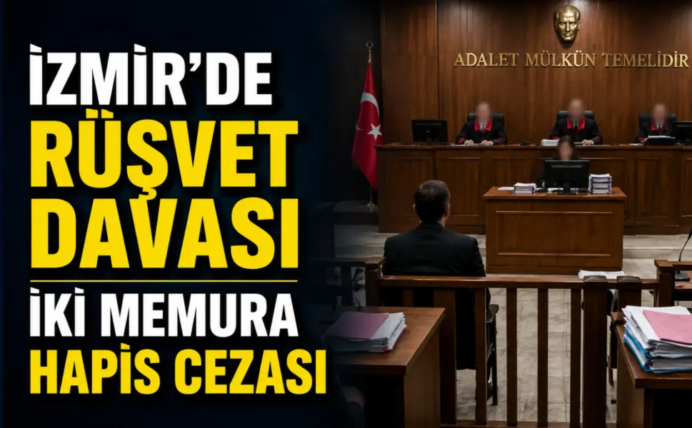 Sanıklar tuzak iddiasında bulunmuştu! İzmir'de icra dosyası rüşveti davasında karar çıktı