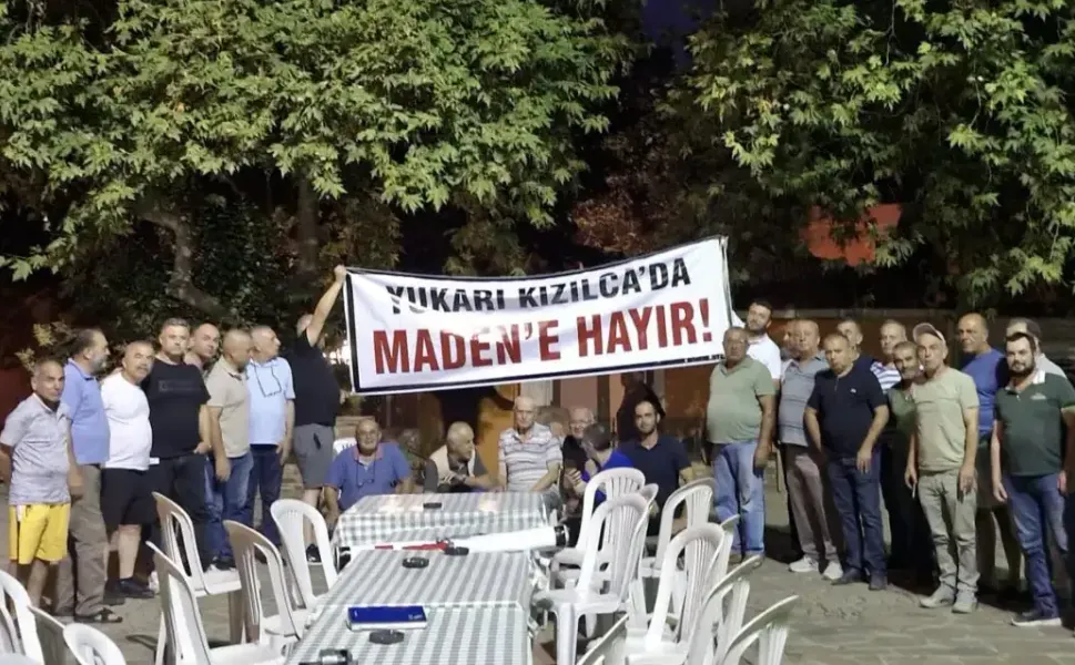 Yukarı Kızılca’da maden projesine köylülerden tepki: Suyumuzu ve doğamızı koruyacağız!