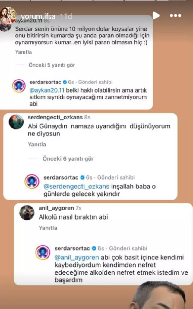 Serdar Ortaç Yorum