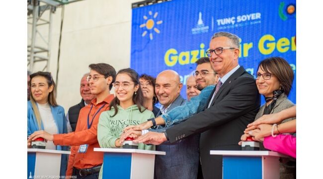 Gaziemir Genclik Merkezi Nin Temeli Atildi