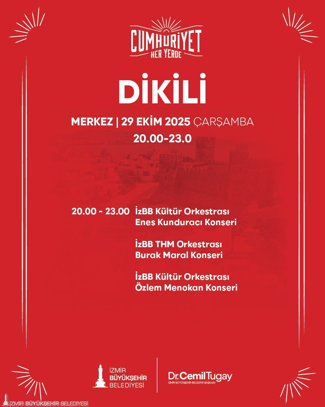Cumhuriyet Her Yerde Izmirin Dort Bir Yaninda Bayram Coskusu Yasanacak (1)-1