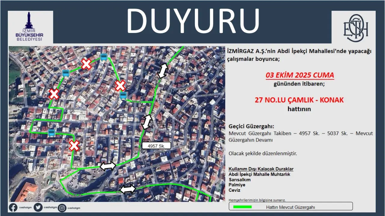 Eshot 27 Çamlık Hattı