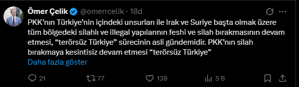 Ömer Çelik X