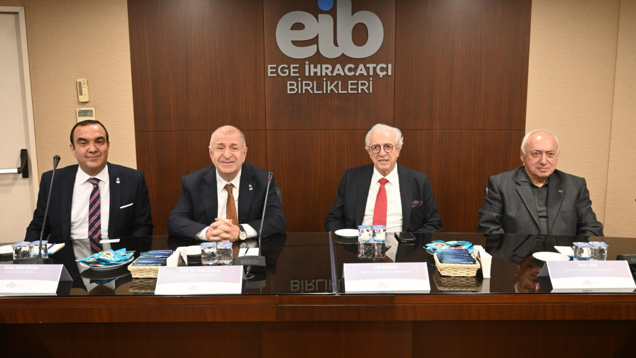 Umit Ozdagdan Ege Ihracatci Birliklerine Ziyaret