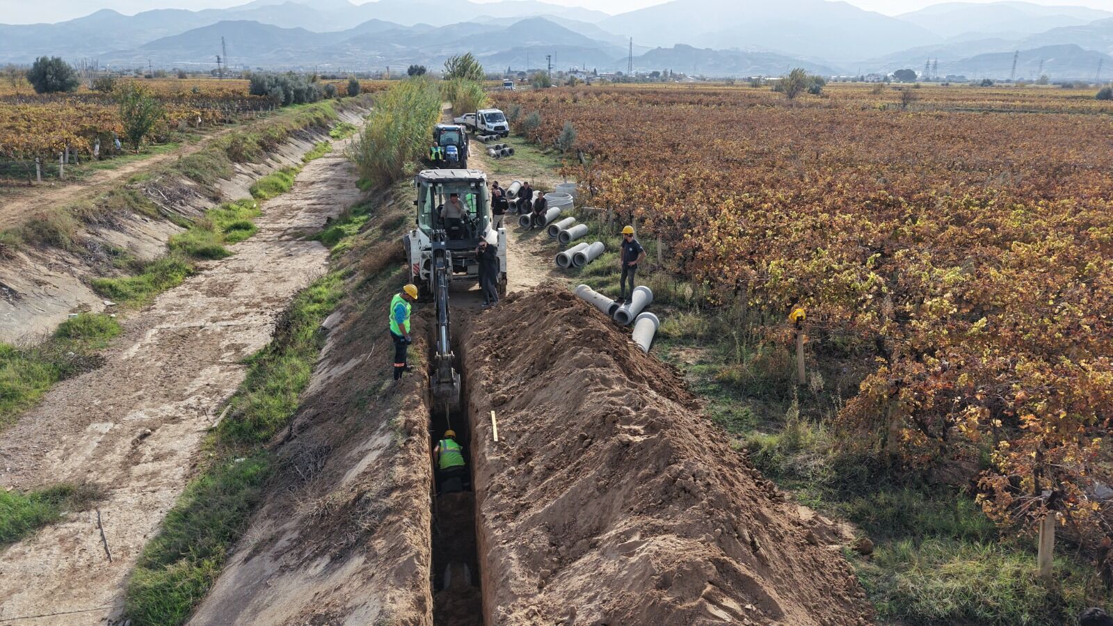 Alaşehir’de 30 Yıllık Altyapı Çilesi Son Buluyor (10)